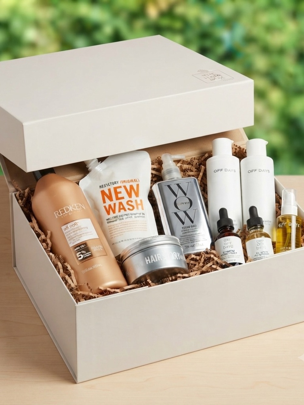 Assorted Haircare Gift Box with New Wash & Redken